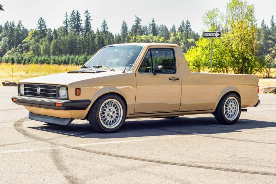 1980 Volkswagen Caddy & Rabbit Pickup sold for $15,553