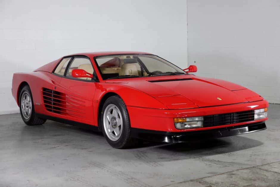 1987 Ferrari Testarossa sold for $80,000