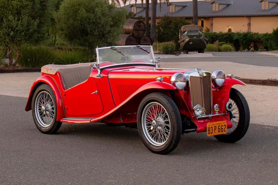 1947 MG TC sold for $29,000