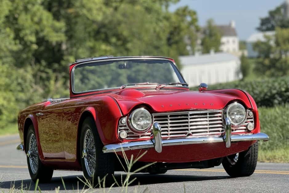 1962 Triumph TR4 sold for $22,750