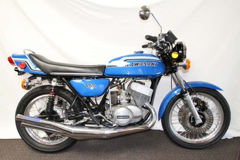 1972 Kawasaki H2 Mach IV sold for $11,750