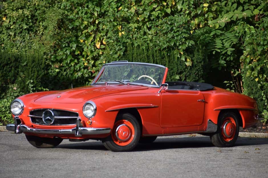 1962 Mercedes-Benz 190SL sold for $81,700
