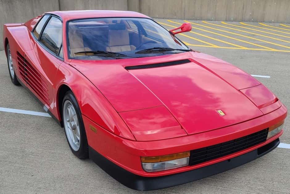 1985 Ferrari Testarossa sold for $108,500