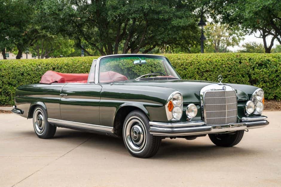1967 Mercedes-Benz W111 Coupe & Cabriolet sold for $66,500