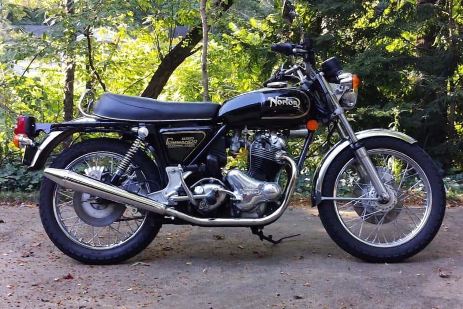 1975 Norton Commando sold for $10,000