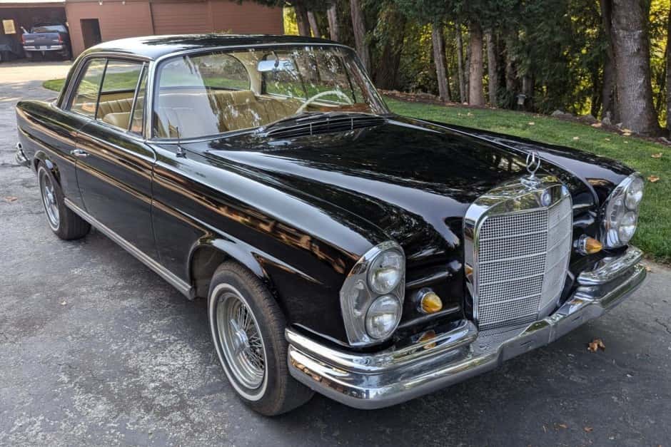 1967 Mercedes-Benz W111 Coupe & Cabriolet sold for $21,250