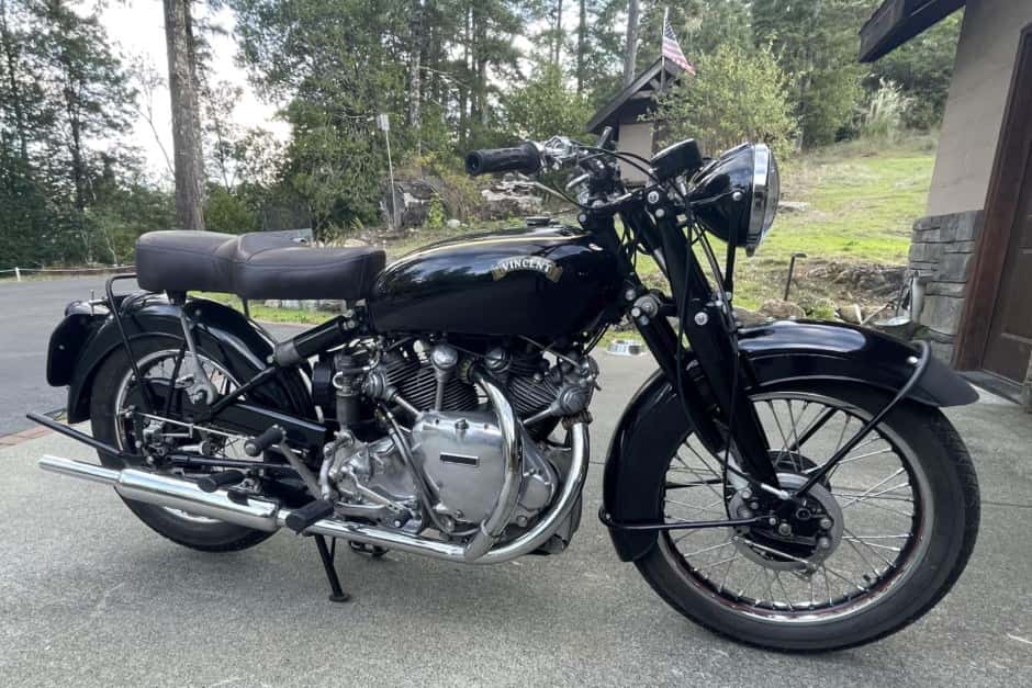 1951 Vincent Rapide sold for $55,000