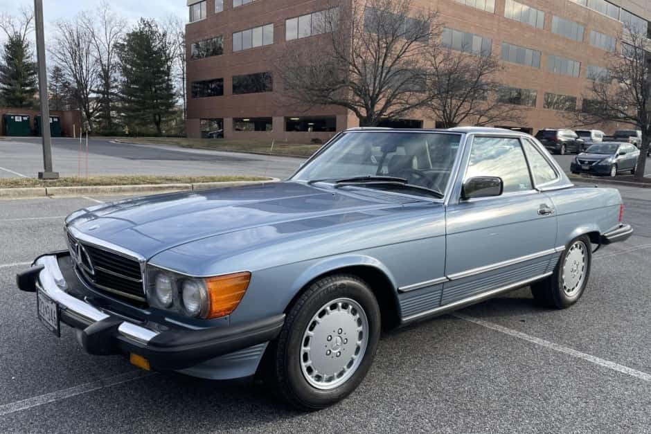 1986 Mercedes-Benz R107 SL sold for $46,000