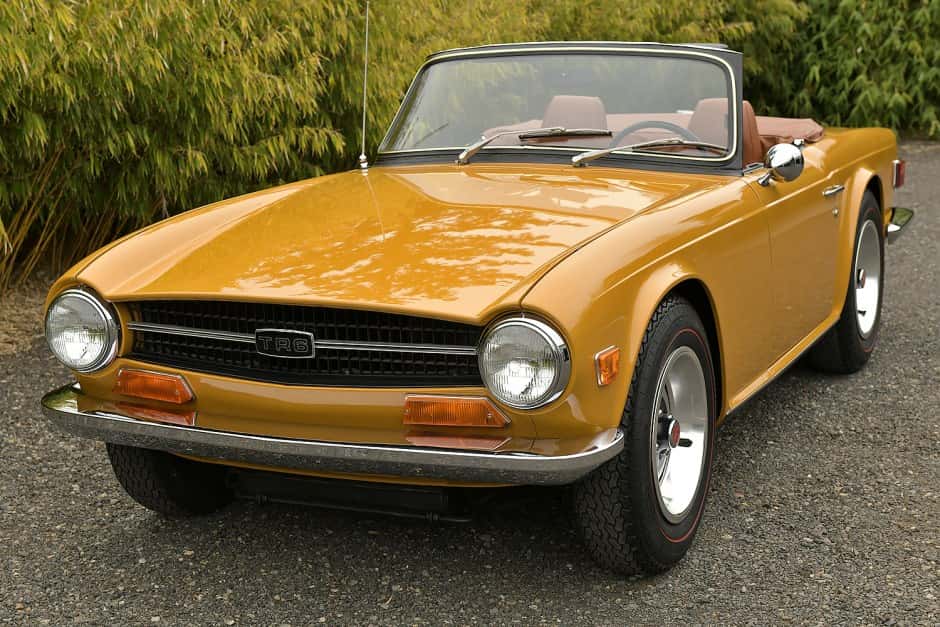 1971 Triumph TR6 sold for $50,500