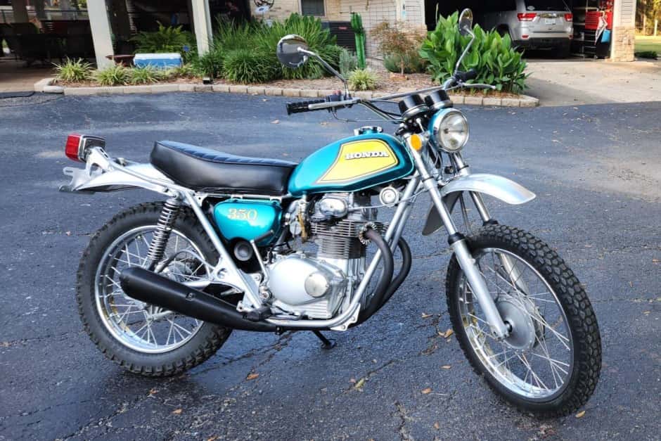 1972 Honda SL Motosport sold for $4,100