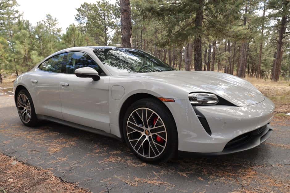 2021 Porsche Taycan sold for $79,500