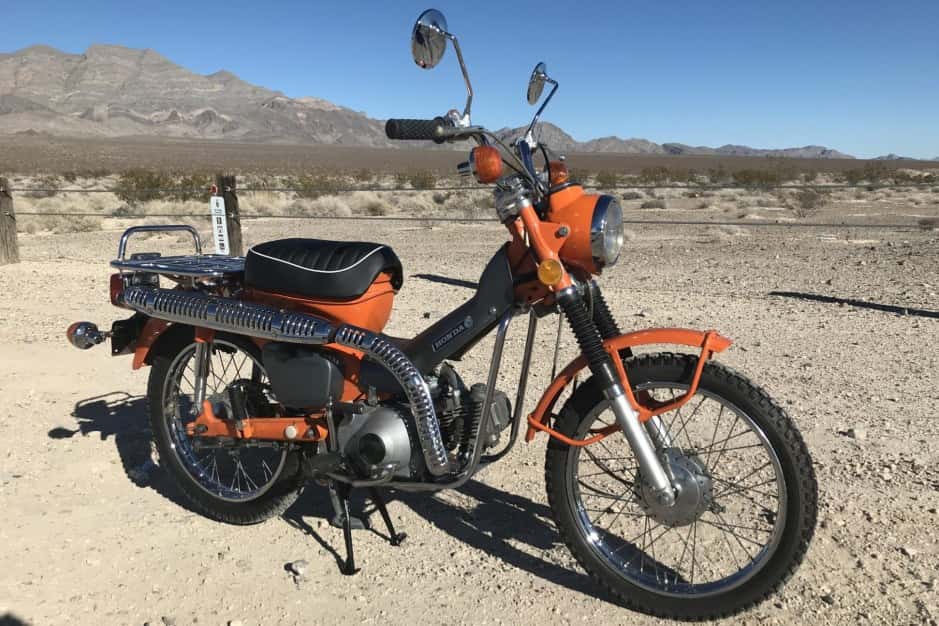 1974 Honda CT90 sold for $3,000