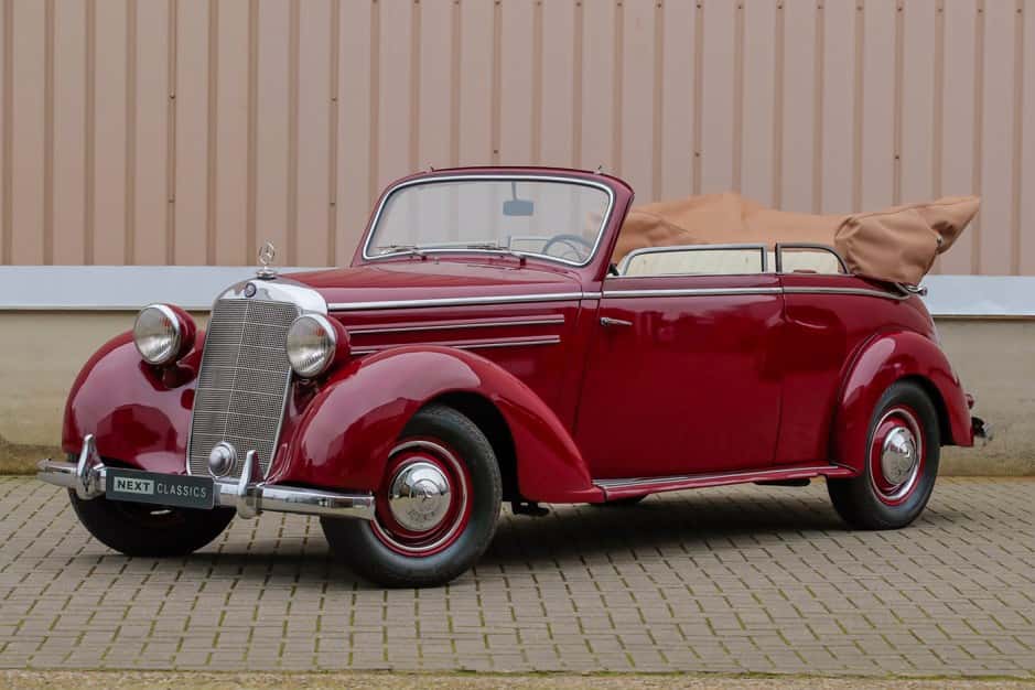 1950 Mercedes-Benz W191 & W136 sold for $53,000
