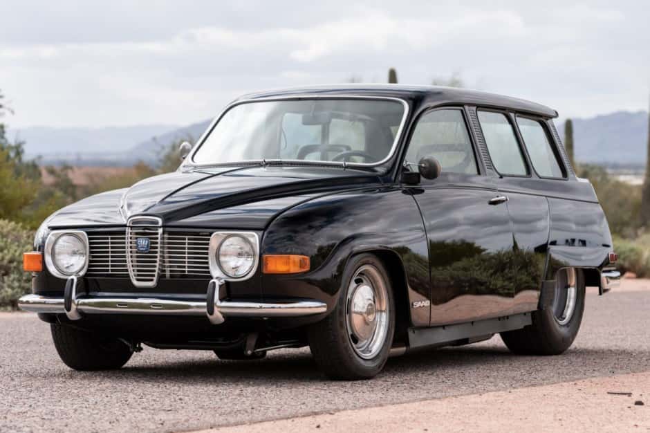 1971 Saab 95 Wagon sold for $40,000