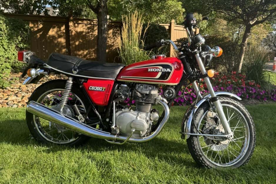 1975 Honda CB360 & CL360 sold for $2,711