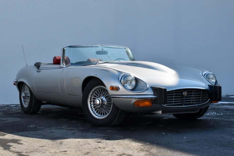 1974 Jaguar XKE Series III sold for $76,500