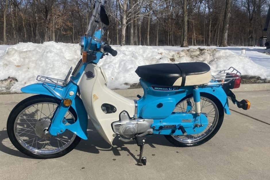 1980 Honda Step-Through Scooter sold for $3,050