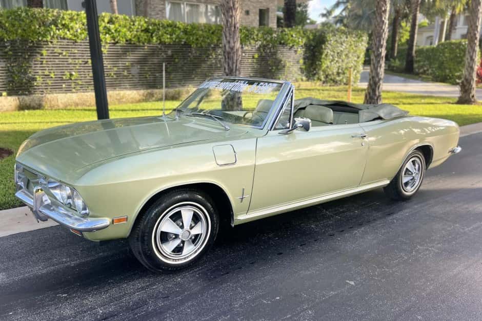 1969 Chevrolet Corvair (1965-1969) sold for $42,000