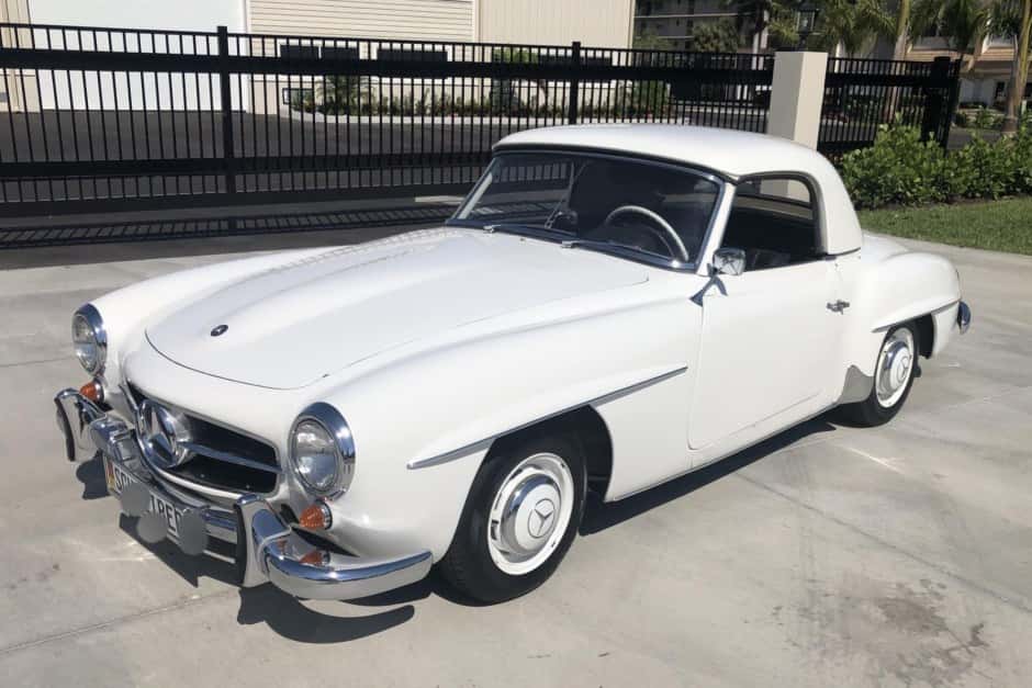 1955 Mercedes-Benz 190SL sold for $87,000