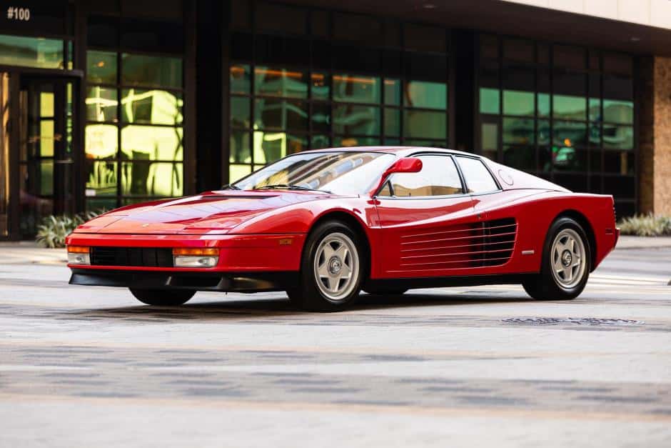 1986 Ferrari Testarossa sold for $225,000
