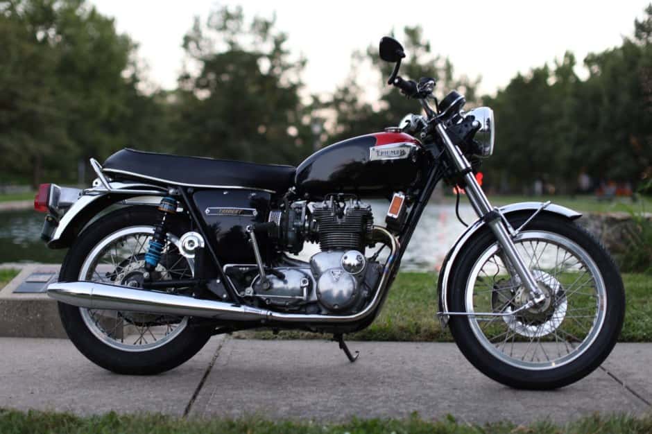 1973 Triumph Bonneville T120 sold for $8,225