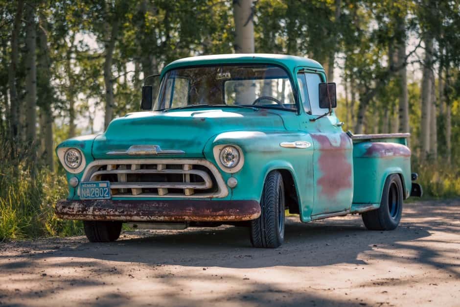 1957 Chevrolet Task Force Pickup (1955-1959) sold for $19,500