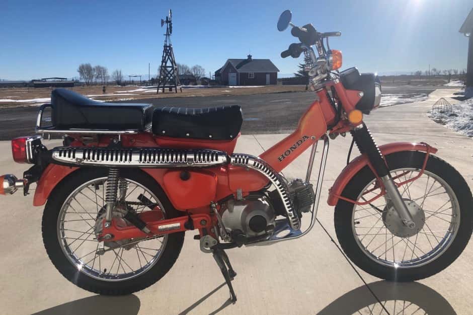 1977 Honda CT90 sold for $5,950