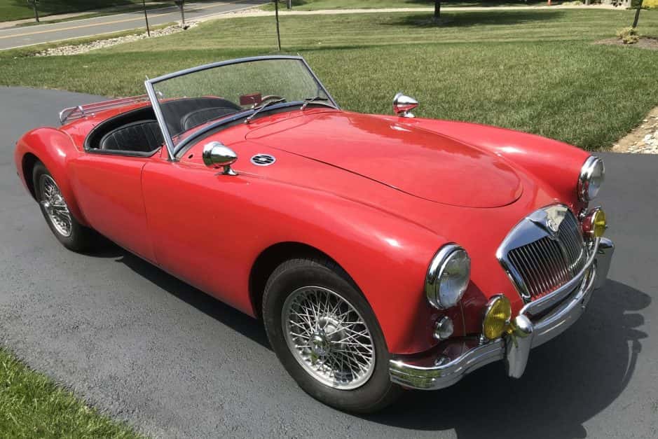 1958 MG MGA sold for $15,050