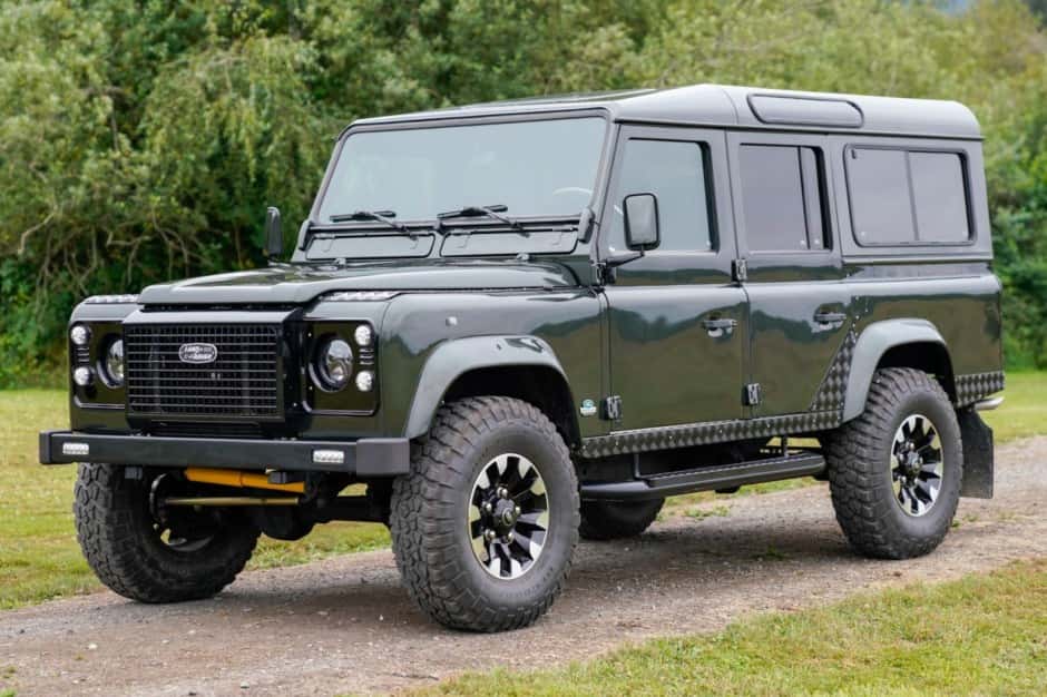 1997 Land Rover 110 / Defender 110 (Euro Spec) sold for $74,750