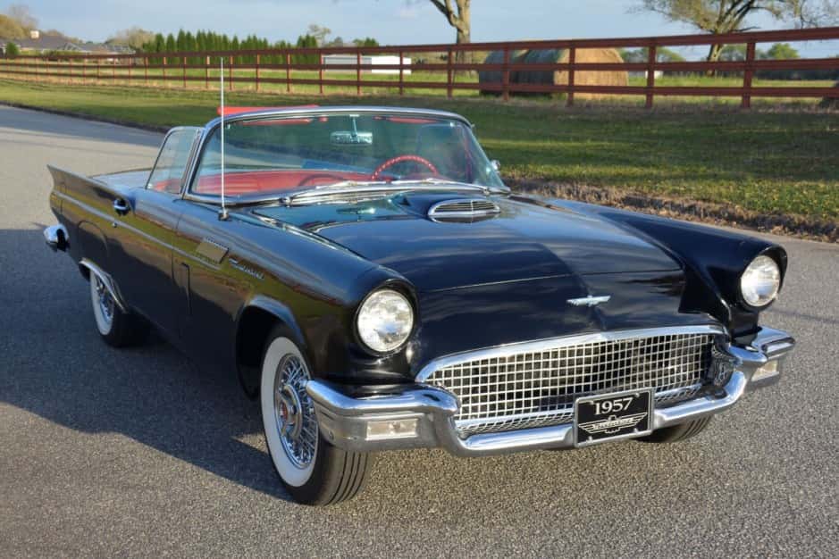 1957 Ford Thunderbird (1955-1957) sold for $31,000