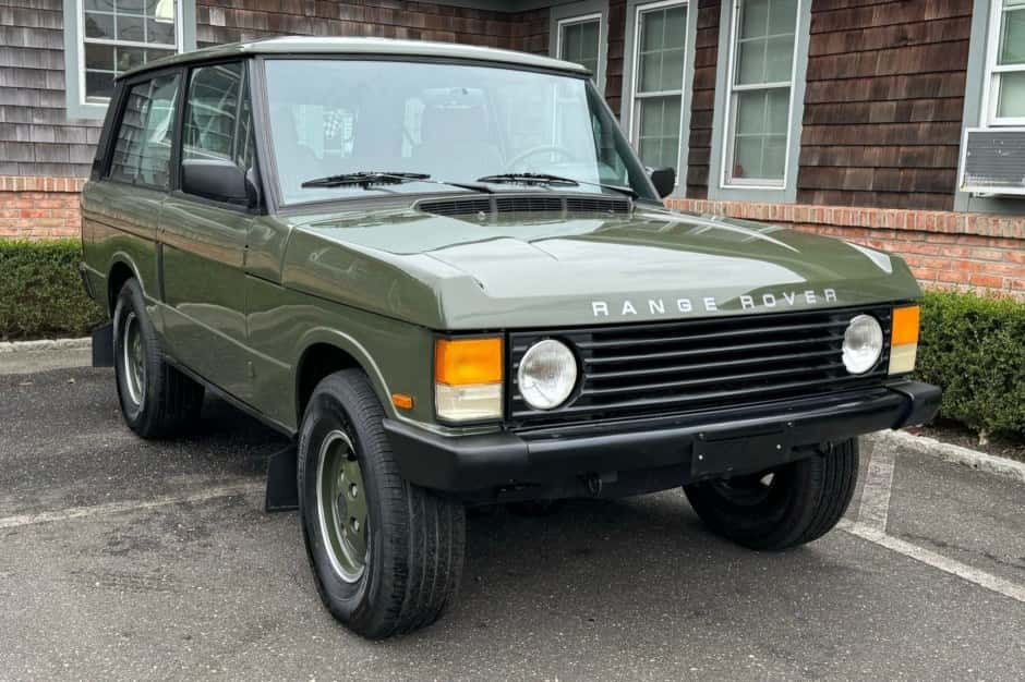 1989 Land Rover Range Rover Classic sold for $35,000