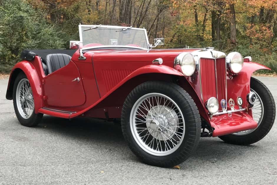 1947 MG TC sold for $27,000