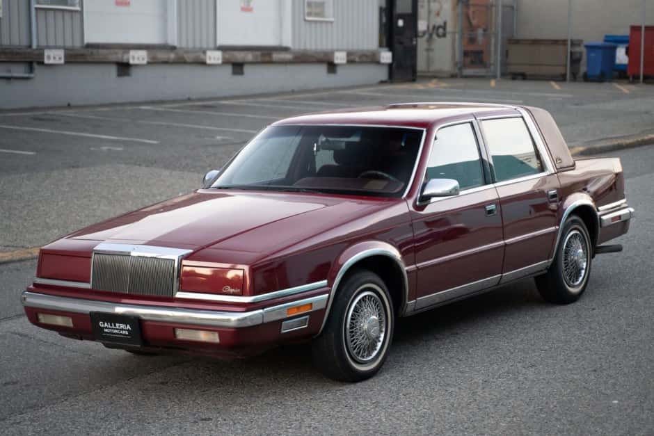 1988 Chrysler New Yorker sold for $5,000