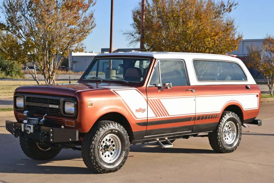 1980 International Harvester Scout sold for $28,500