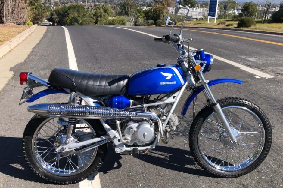 1969 Honda SL Motosport sold for $7,750