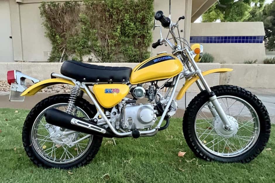 1971 Honda SL Motosport sold for $5,300