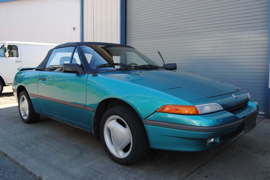 1993 Mercury Capri sold for $5,200