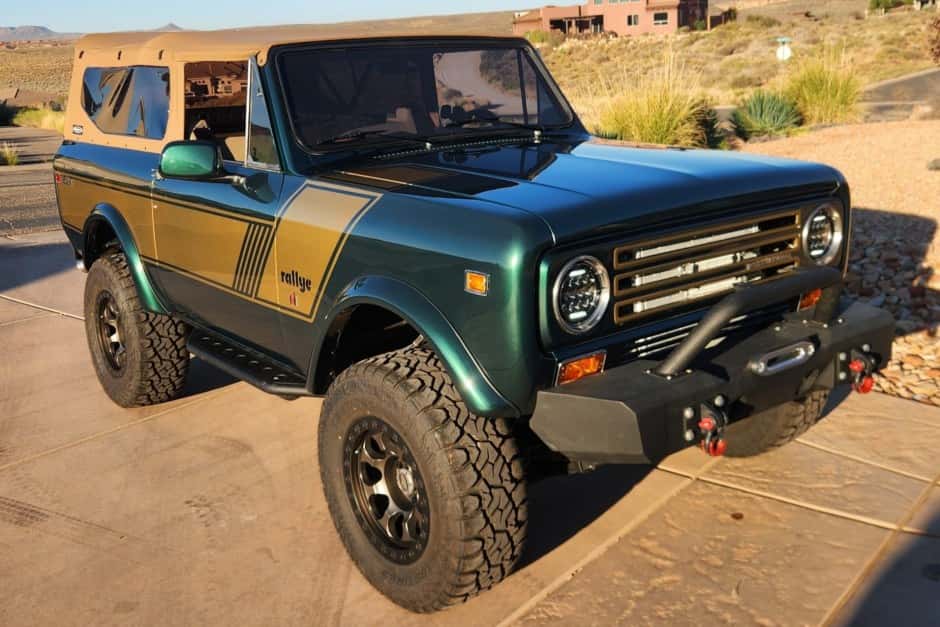 1974 International Harvester Scout sold for $46,750