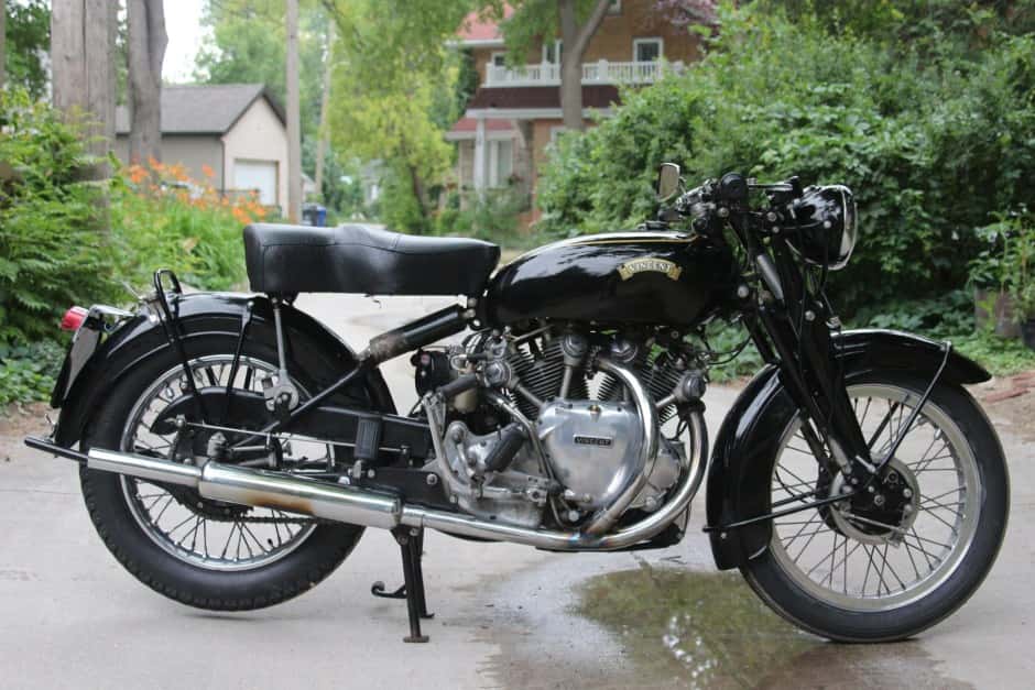 1953 Vincent Rapide sold for $36,912