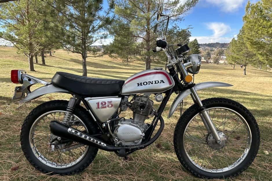1972 Honda SL Motosport sold for $4,300