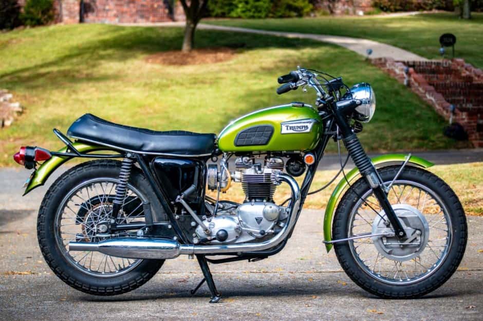 1970 Triumph Tiger (1939-1973) sold for $7,496