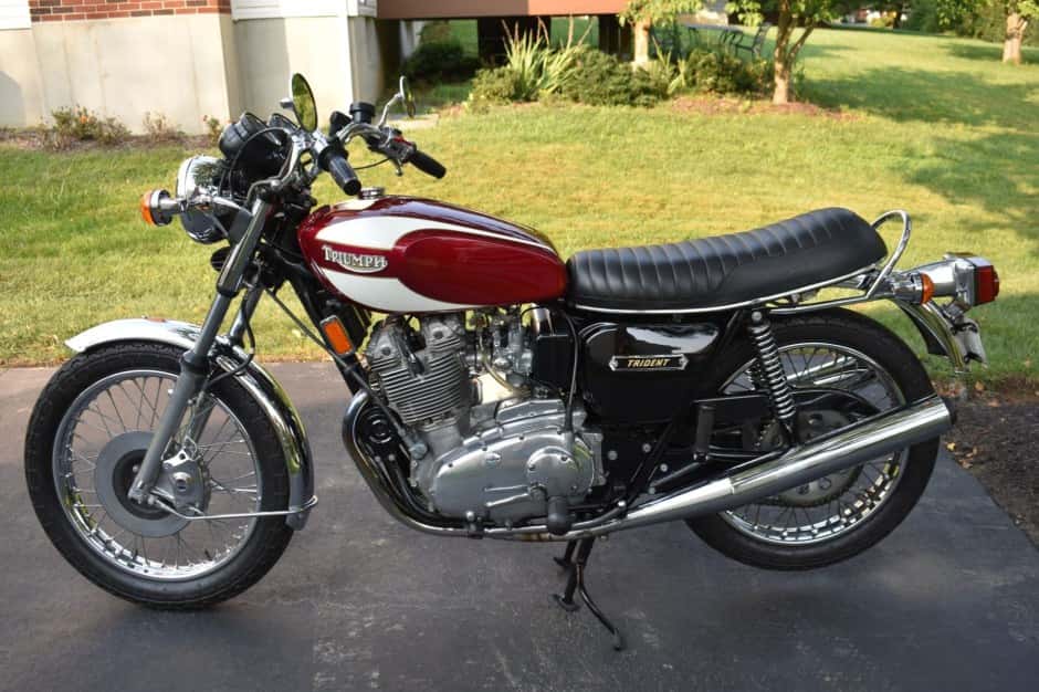 1975 Triumph Trident sold for $17,500