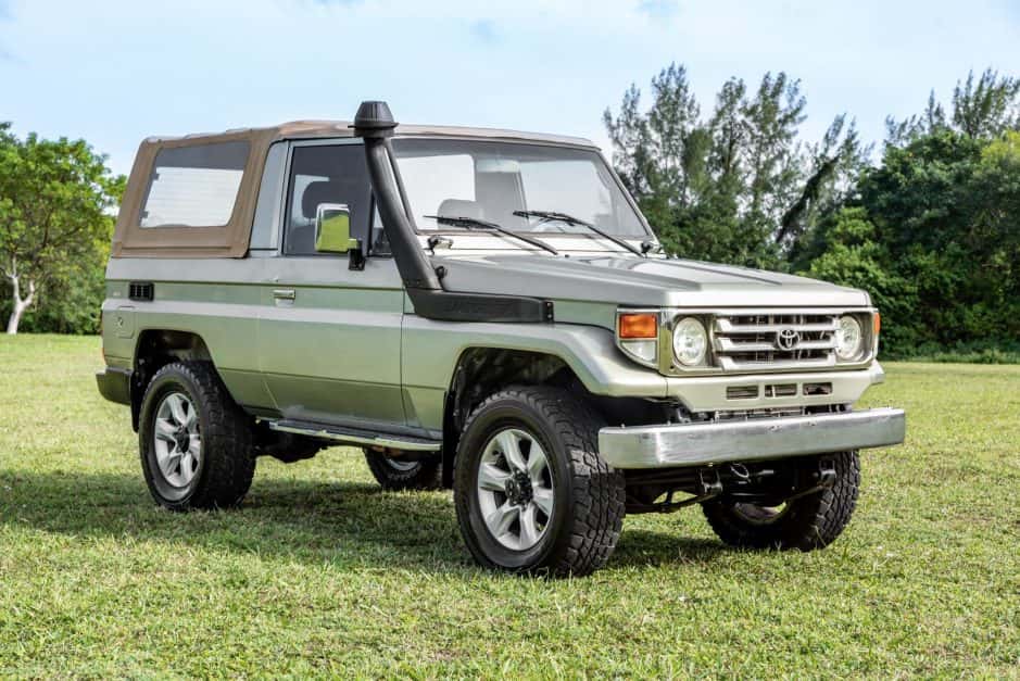 1995 Toyota Land Cruiser 70-Series sold for $25,050