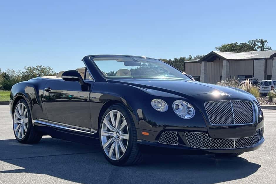 2013 Bentley Continental GT sold for $98,000