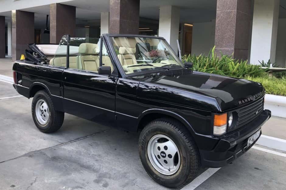 1982 Land Rover Range Rover Classic sold for $54,000