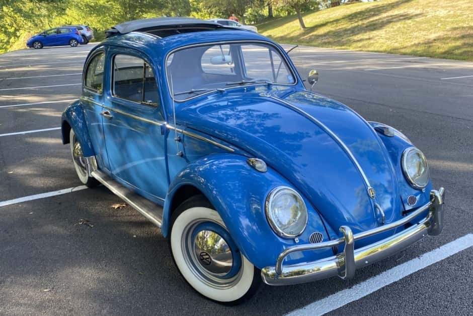 1960 Volkswagen Beetle (1958-1979) sold for $15,253
