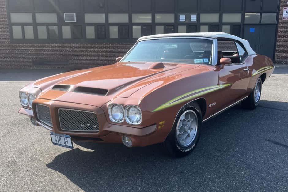 1971 Pontiac GTO sold for $46,000