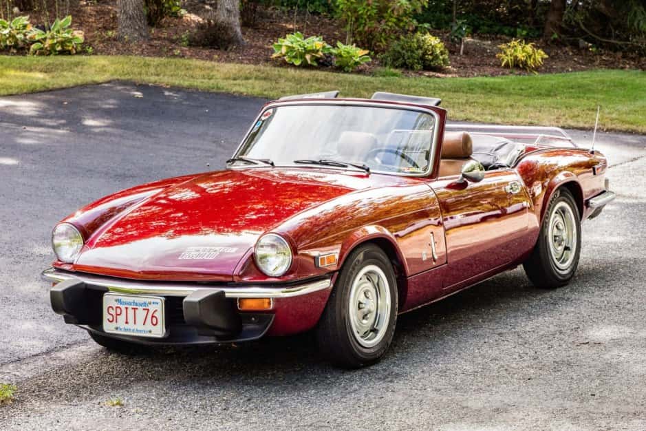 1976 Triumph Spitfire sold for $13,750