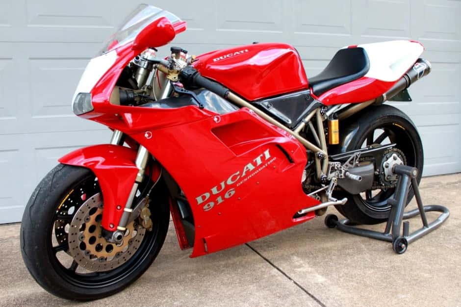 1997 Ducati 916 sold for $13,500
