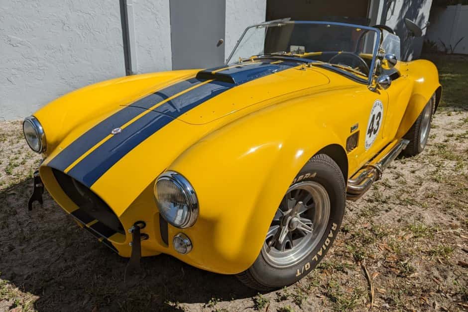0 Shelby Cobra Replica sold for $42,000